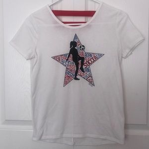 Girls Soccer Tee